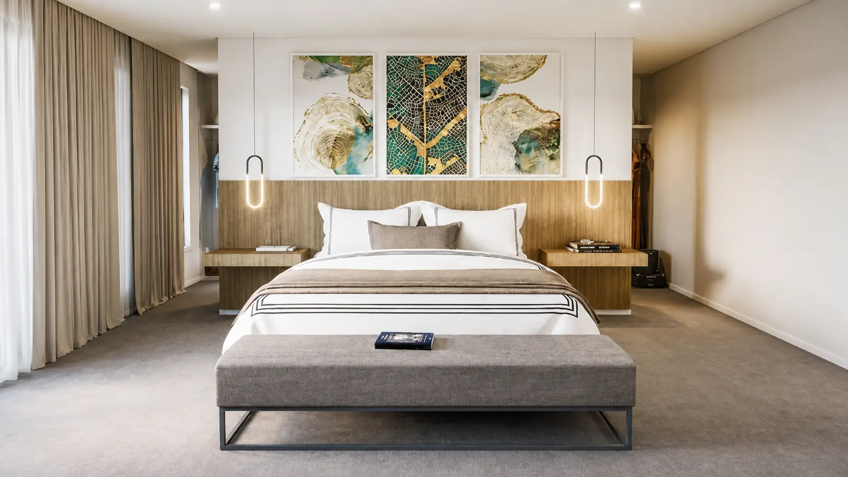 Bedroom Design 3 - Architecture Visualization visualization screenshot 1